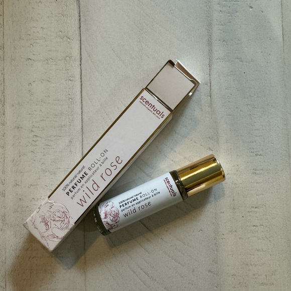 SCENTUALS wild rose roll on - Picture 1 of 3